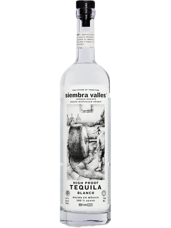 Siembra Valles High Proof Blanco Tequila at Del Mesa Liquor