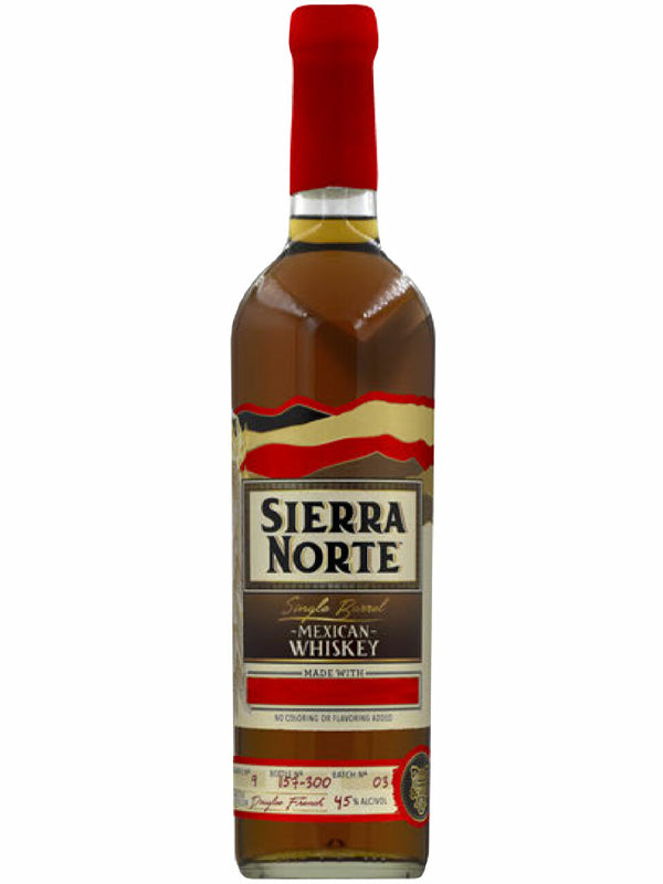 Sierra Norte Red Corn Mexican Whiskey at Del Mesa Liquor