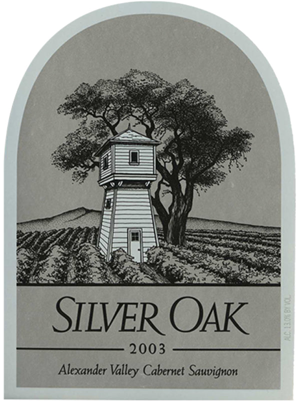 Silver Oak Alexander Valley Cabernet Sauvignon 2003 at Del Mesa Liquor