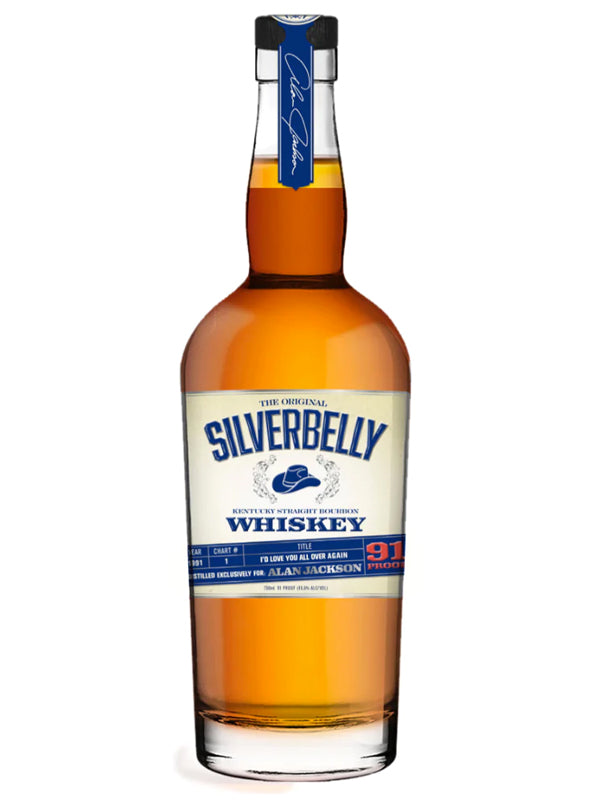 Silverbelly Bourbon Whiskey by Alan Jackson at Del Mesa Liquor