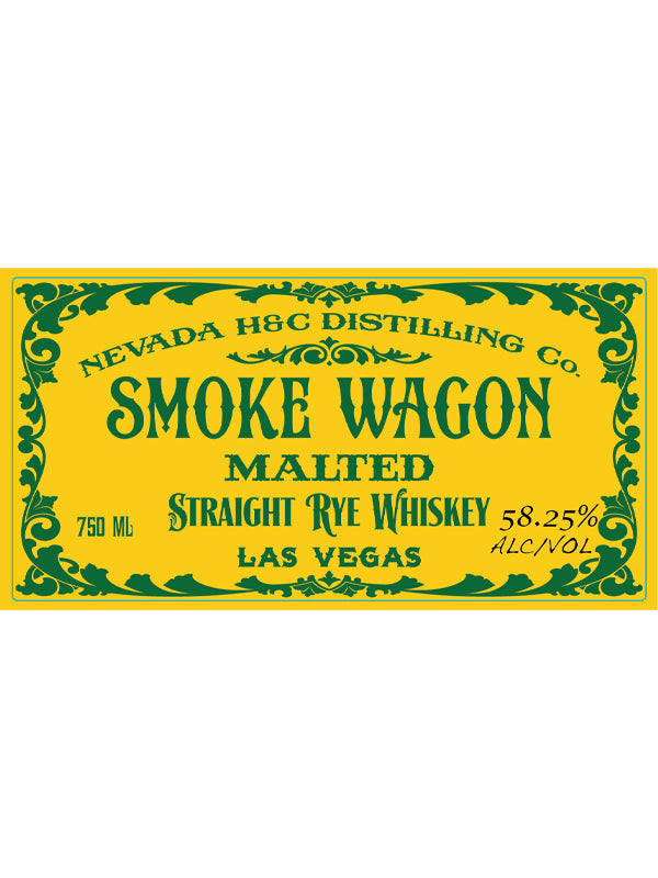 Smoke Wagon Malted Straight Rye Whiskey