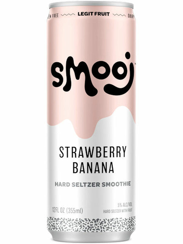 Smooj Strawberry Banana Hard Seltzer Smoothie at Del Mesa Liquor