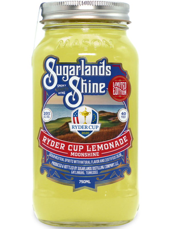 Sugarlands Ryder Cup Lemonade Moonshine at Del Mesa Liquor