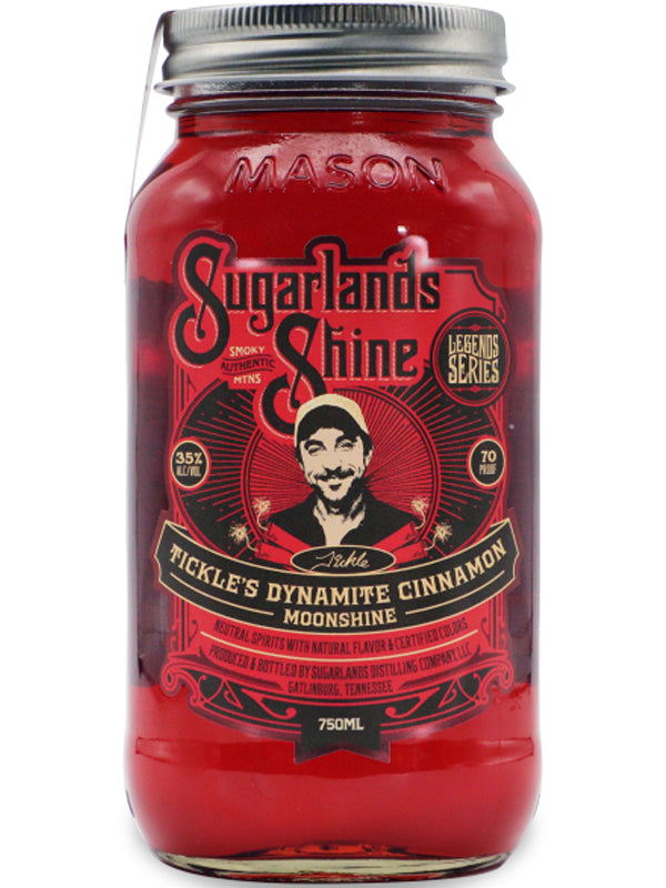 Sugarlands Tickle’s Dynamite Cinnamon Moonshine at Del Mesa Liquor