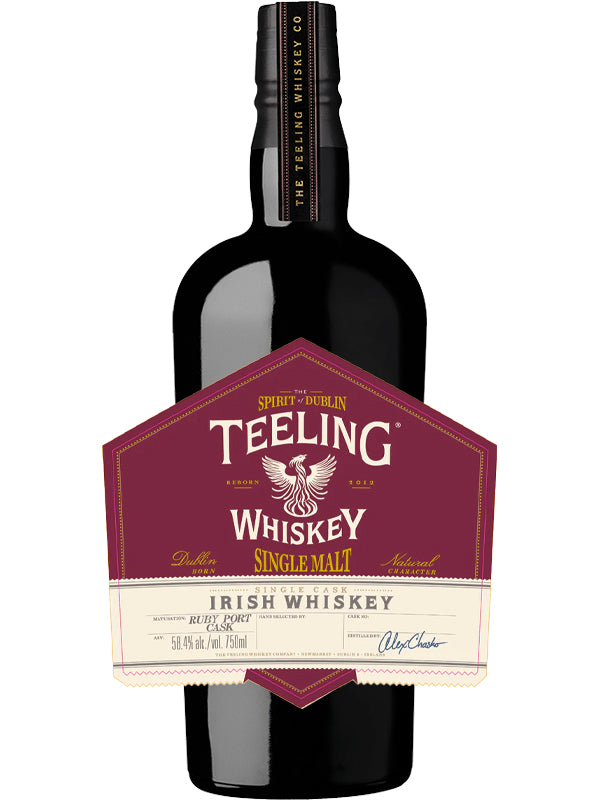 Teeling Single Cask Ruby Port Finish Irish Whiskey at Del Mesa Liquor