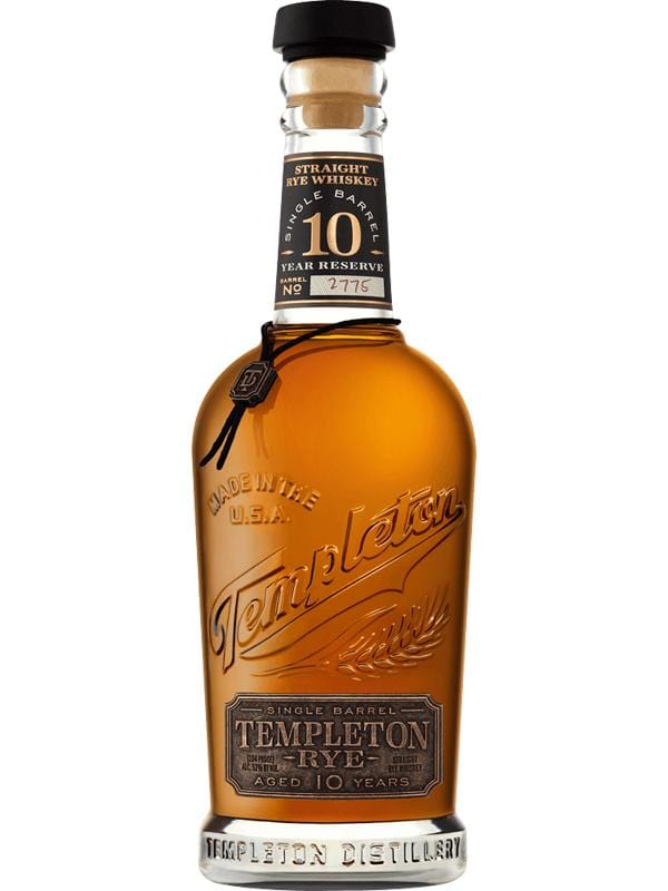Templeton 10 Year Old Single Barrel Rye Whiskey at Del Mesa Liquor