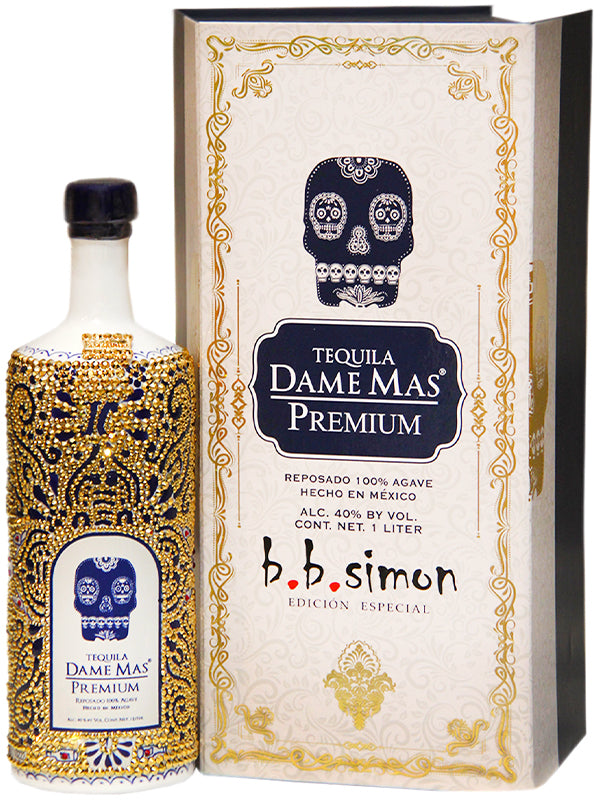 Tequila Dame Mas Premium B.B. Simon Special Gold Edition Reposado at Del Mesa Liquor
