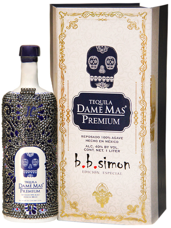 Tequila Dame Mas Premium B.B. Simon Special Silver Edition Reposado at Del Mesa Liquor
