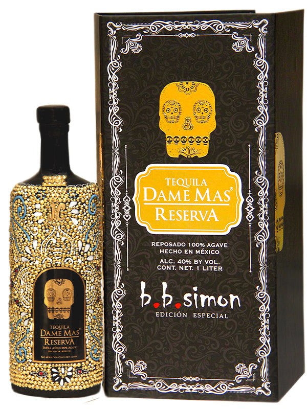 Tequila Dame Mas Reserva B.B. Simon Special Gold Edition Extra Anejo at Del Mesa Liquor