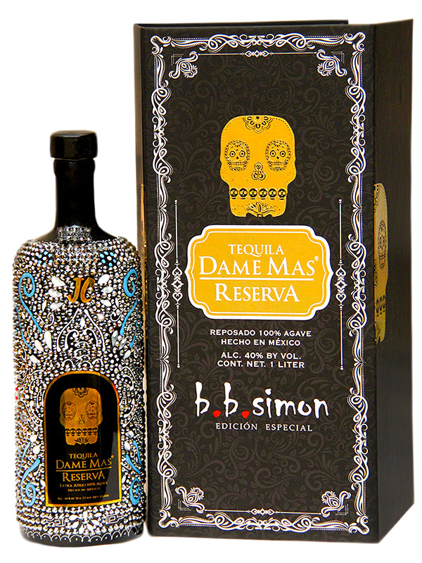 Tequila Dame Mas Reserva B.B. Simon Special Silver Edition Extra Anejo