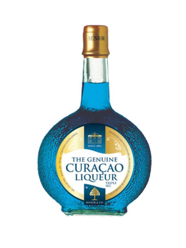 The Genuine Curacao Blue Liqueur Triple Sec at Del Mesa Liquor