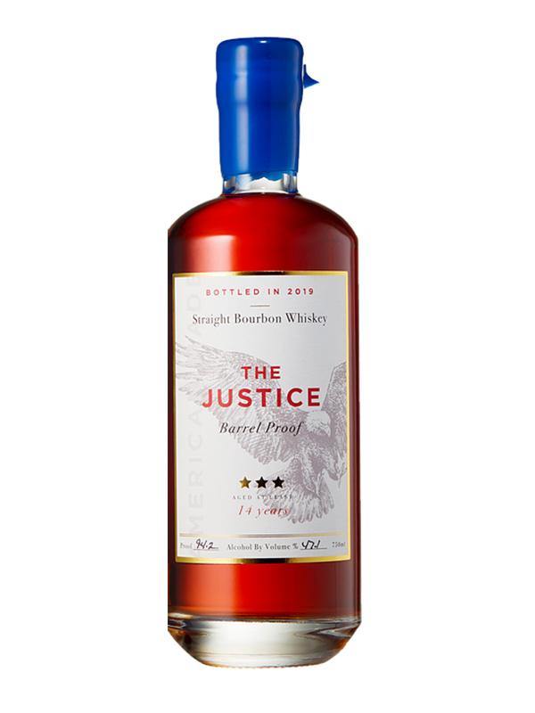 The Justice 16 Year Old Barrel Proof Bourbon Whiskey at Del Mesa Liquor