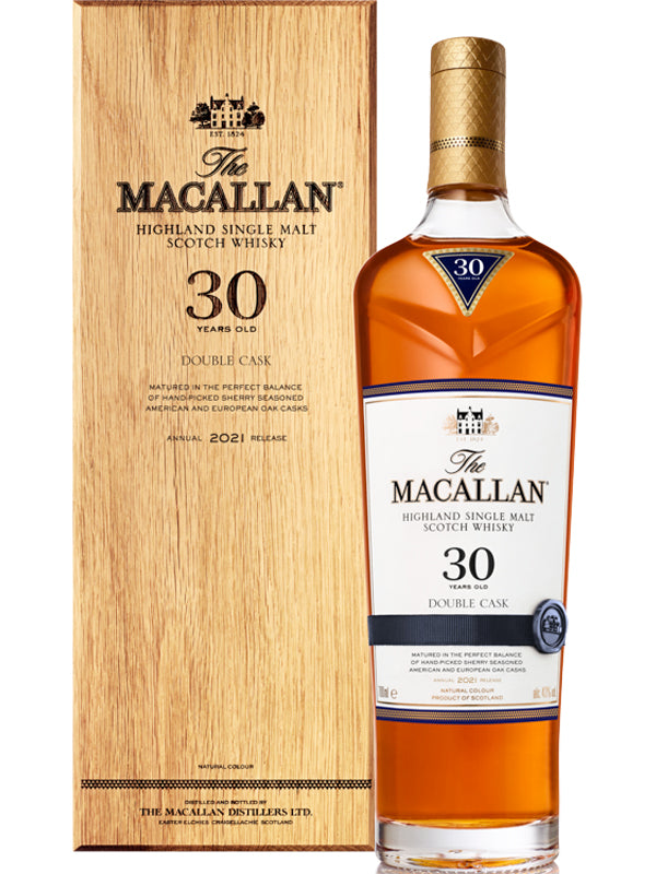 The Macallan Double Cask 30 Year Old Scotch Whisky at Del Mesa Liquor