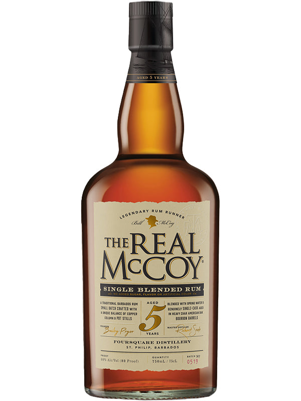 The Real McCoy 5 Year Old Rum at Del Mesa Liquor
