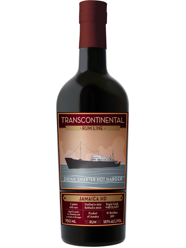 Transcontinental Rum Line Single Cask Series Jamaica HD 2012