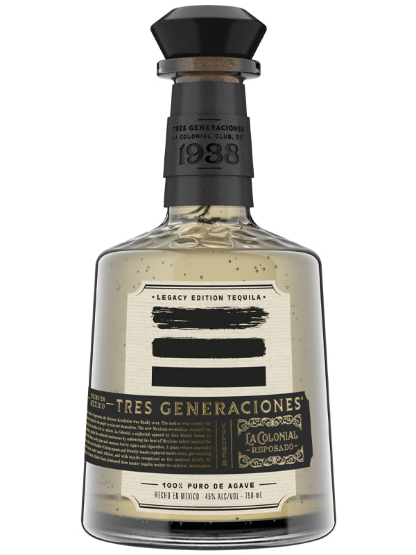 Tres Generaciones Legacy Edition Series 'La Colonial' Reposado Tequila at Del Mesa Liquor