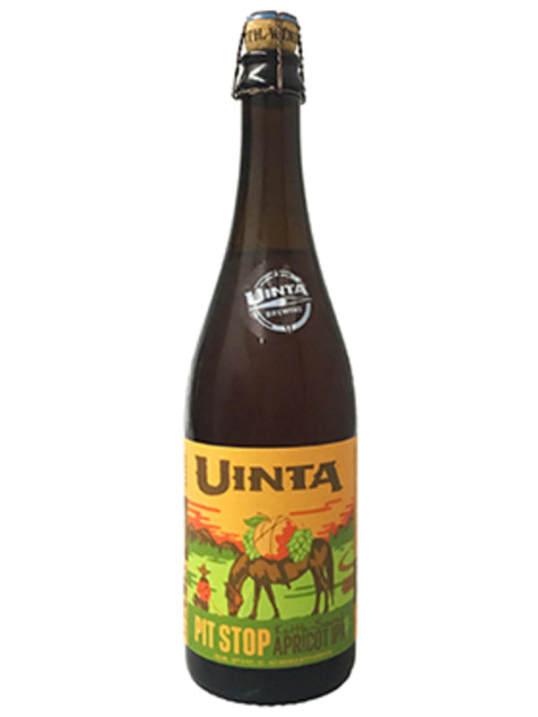 Uinta Brewing Pit Stop Kettle-Soured Apricot IPA at Del Mesa Liquor