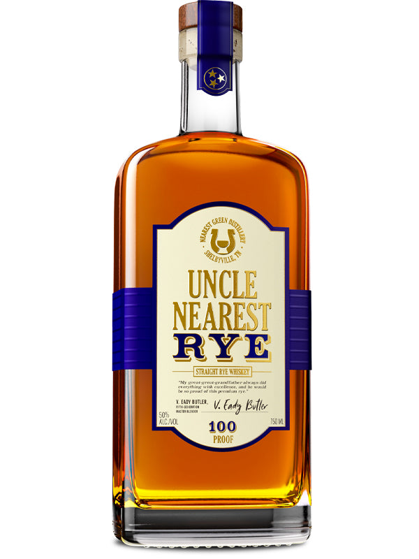 Uncle Nearest Straight Rye Whiskey at Del Mesa Liquor