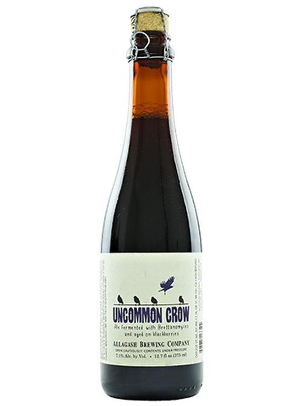 Allagash Brewing Uncommon Crow Ale Fermented with Brettanomyces and Aged on Blackberries at Del Mesa Liquor