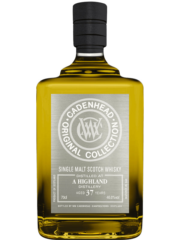 WM Cadenhead A Highland Distillery 37 Year Old Scotch Whisky