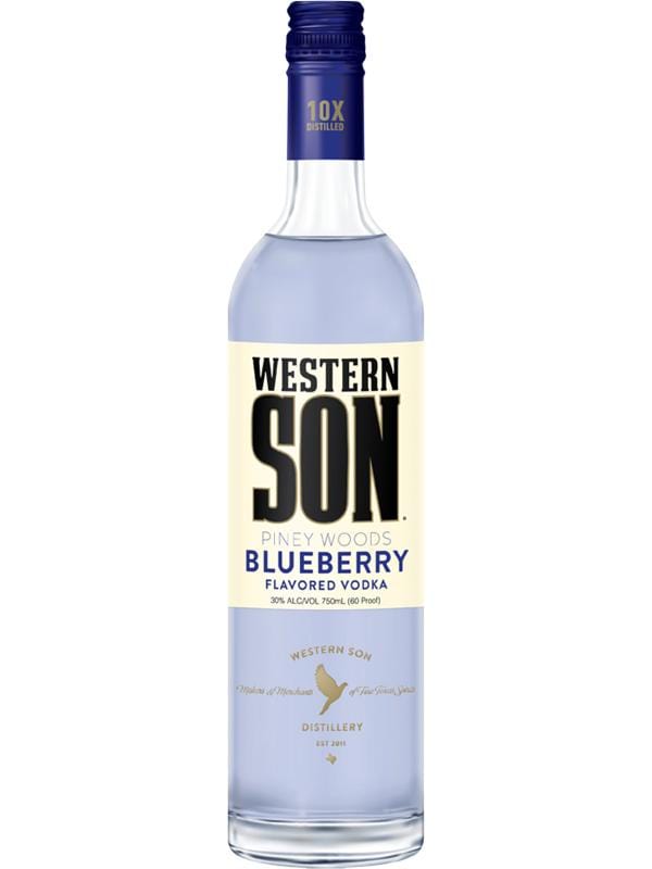 Western Son Blueberry Vodka at Del Mesa Liquor