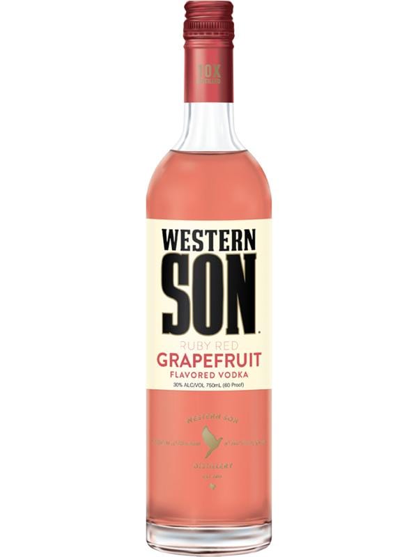 Western Son Grapefruit Vodka at Del Mesa Liquor