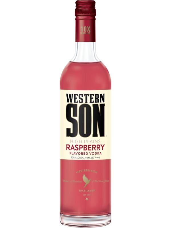 Western Son Raspberry Vodka at Del Mesa Liquor