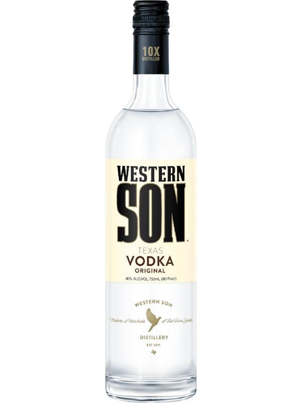 Western Son Vodka at Del Mesa Liquor