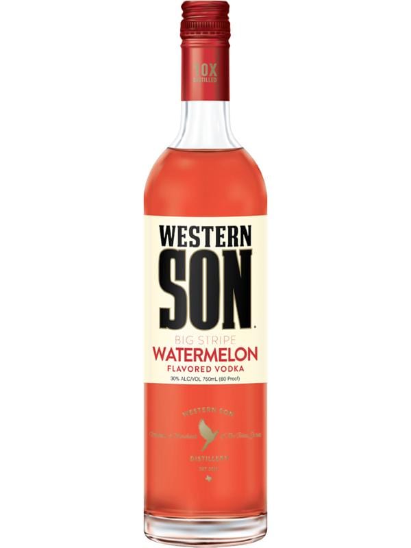 Western Son Watermelon Vodka at Del Mesa Liquor