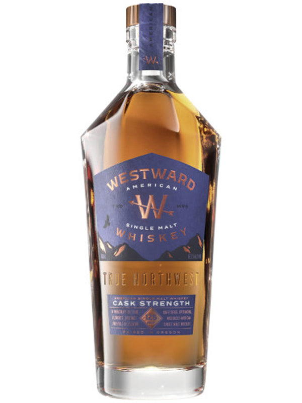 Westward American Single Malt Cask Strength Whiskey at Del Mesa Liquor