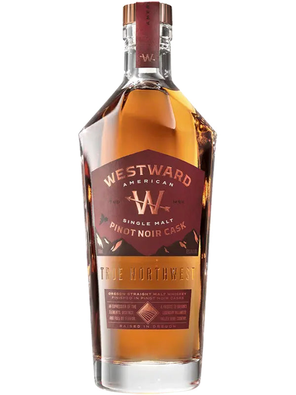 Westward Pinot Noir Cask Single Malt Whiskey at Del Mesa Liquor