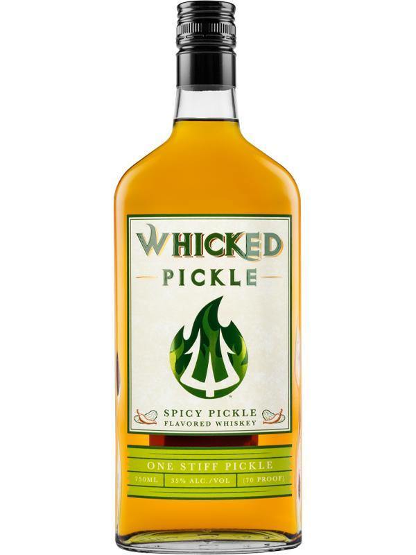 Whicked Pickle Whiskey at Del Mesa Liquor