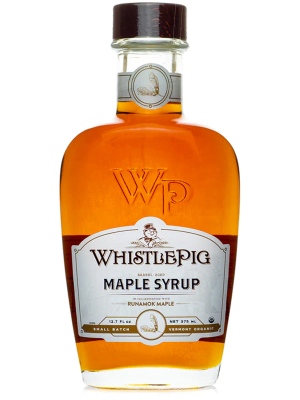 WhistlePig Barrel Aged Maple Syrup at Del Mesa Liquor