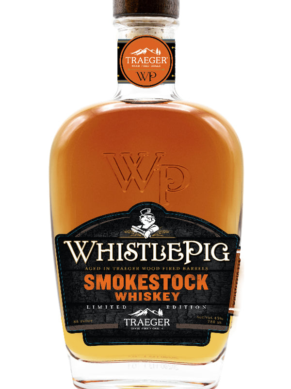 WhistlePig Smokestock Whiskey Limited Edition Aged in Traeger Wood Fired Barrels at Del Mesa Liquor