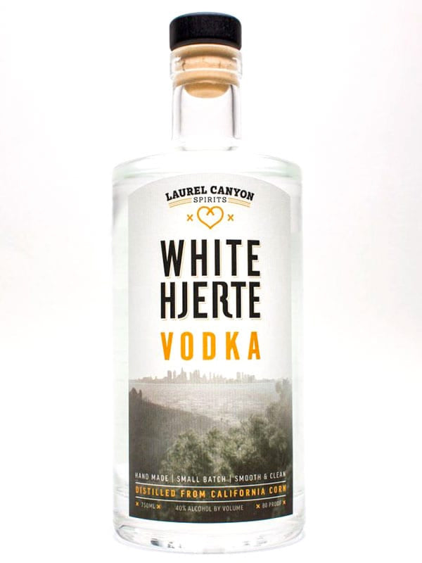 White Hjerte Vodka at Del Mesa Liquor