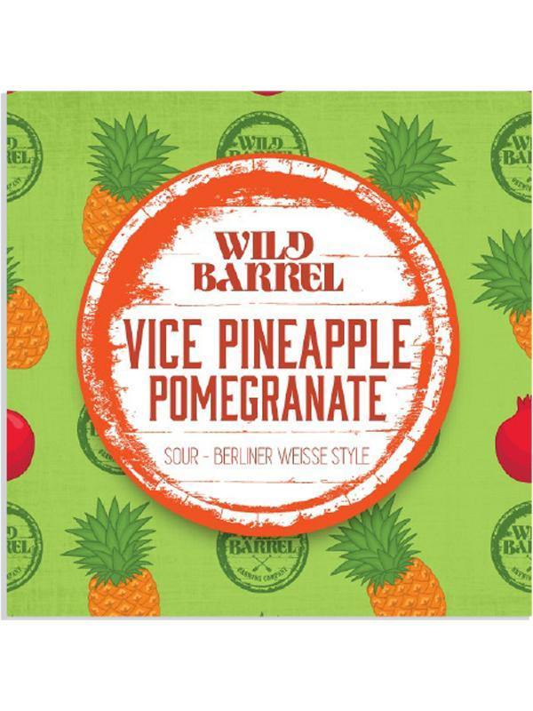 Wild Barrel Brewing Vice Pineapple Pomegranate at Del Mesa Liquor
