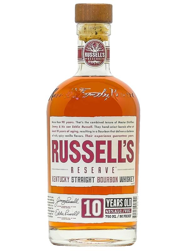 Russell's Reserve 10 Year Old Bourbon Whiskey at Del Mesa Liquor