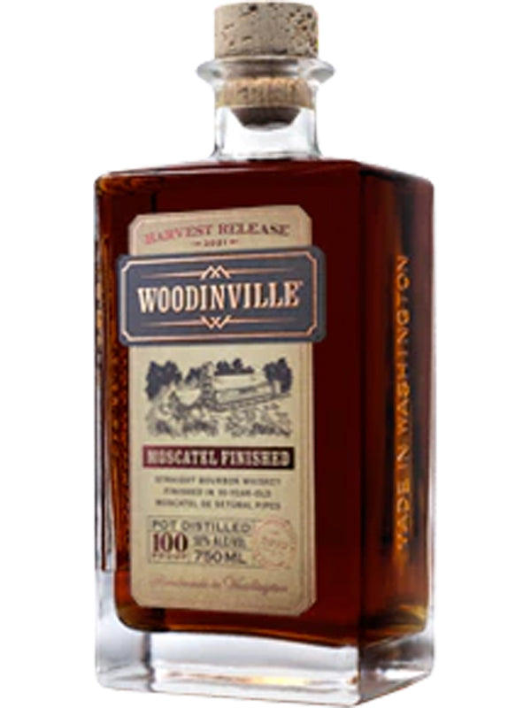 Woodinville Bourbon Whiskey Finished in 10 Year Old Moscatel de Setúbal Pipes at Del Mesa Liquor