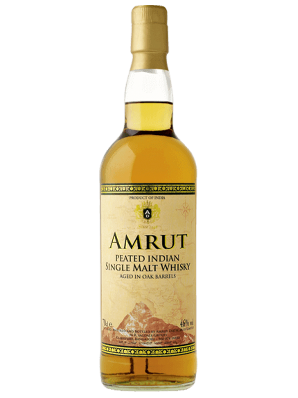 Amrut Peated Indian Single Malt Whisky at Del Mesa Liquor