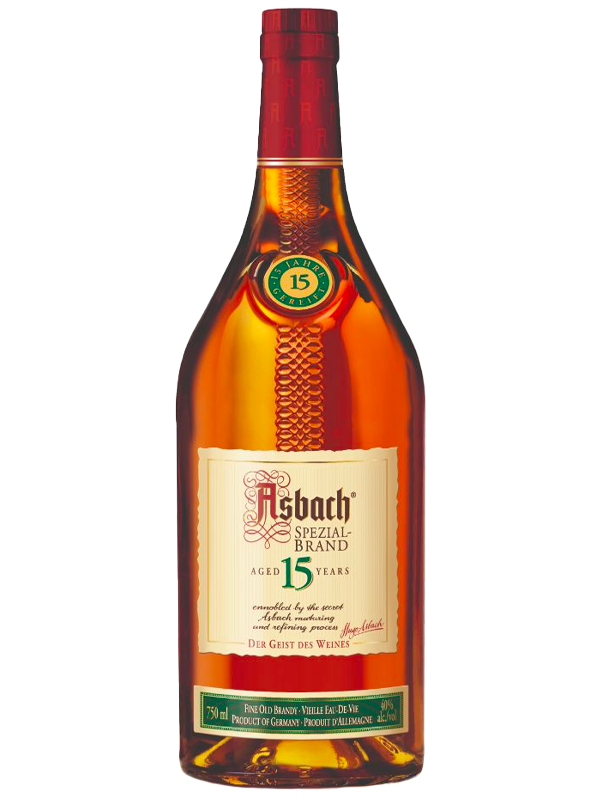 Asbach 15 Yr "Spezial-Brand" Old Brandy at Del Mesa Liquor