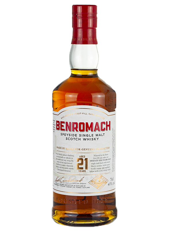 Benromach 21 Year Old Scotch Whisky at Del Mesa Liquor