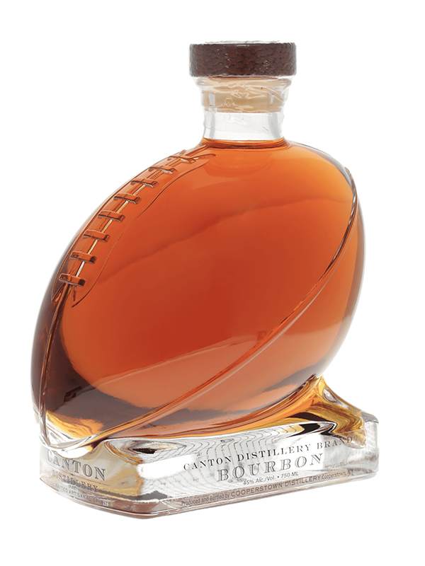 Cooperstown Canton Football Decanter Bourbon Whiskey at Del Mesa Liquor