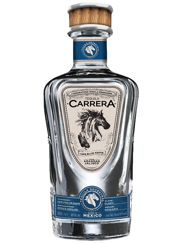 Tequila Carrera Blanco at Del Mesa Liquor