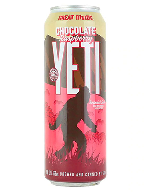 Great Divide Chocolate Raspberry Yeti Imperial Stout at Del Mesa Liquor
