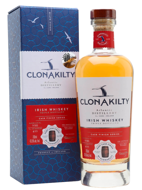 Clonakilty Port Cask Finish Irish Whiskey at Del Mesa Liquor