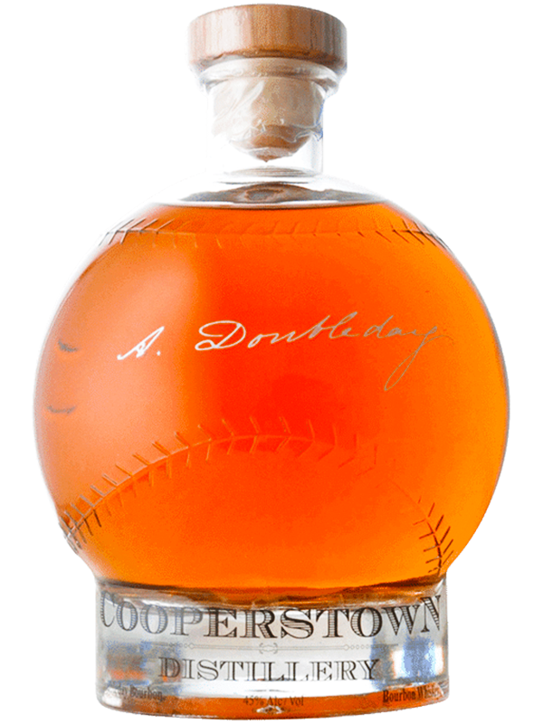 Cooperstown Abner Doubleday's Baseball Bourbon at Del Mesa Liquor