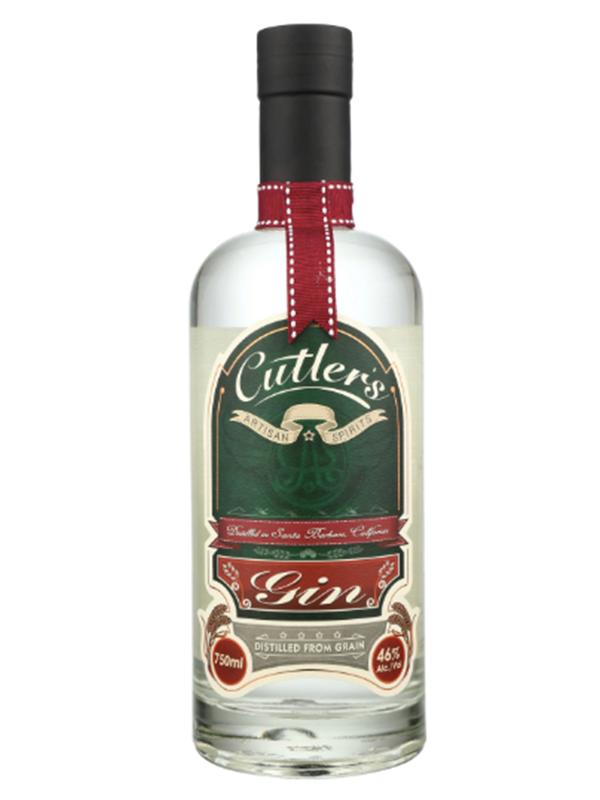 Cutler's Artisan Spirits Dry Gin 92 at Del Mesa Liquor