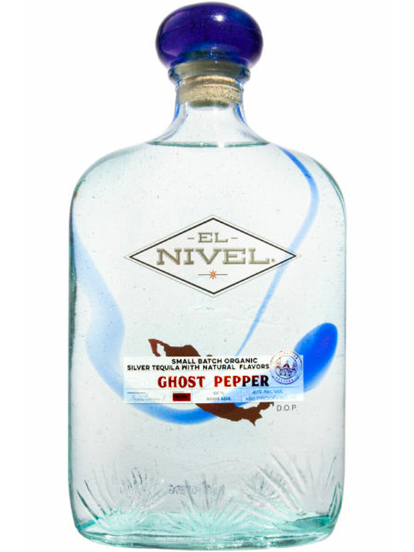 El Nivel Ghost Pepper Blanco Tequila at Del Mesa Liquor