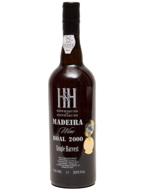 H&H Boal 2000 Single Harvest Madeira at Del Mesa Liquor