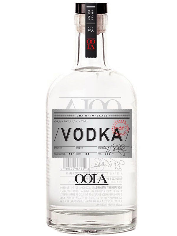 Oola Vodka at Del Mesa Liquor